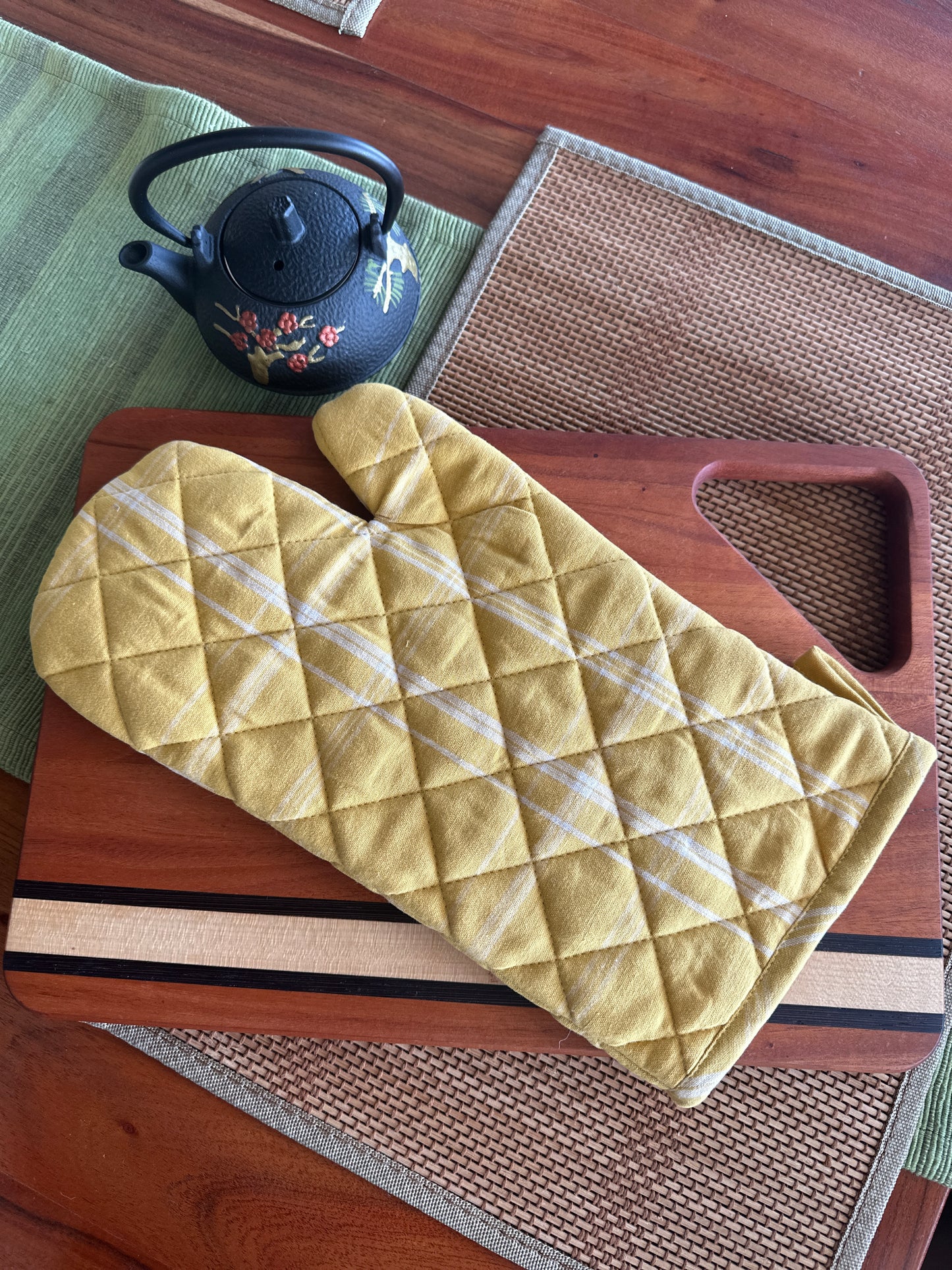 Yellow Kitchen Oven Glove